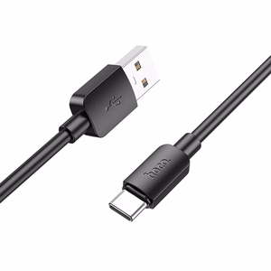 Кабель USB A - USB C Hoco PD 2,4A 27W 1 m X96 чёрный