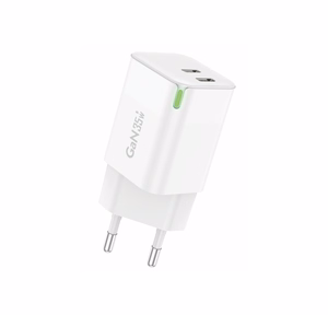 Foneng Wall laadija GAN35 GaN - 2xType C - PD 35W 3A valge