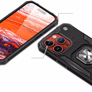 Wozinsky Ring Armor iPhone 15 Pro iPhone 15 Pro Ring Armor Ümbris - kuldne