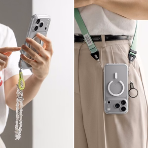 Ringke Fusion Magnetic MagSafe Ümbris jaoks iPhone 17 Pro - Clear