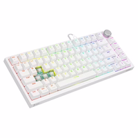 Savio ASTRAL valge JADE keyboard Gaming USB QWERTY US International