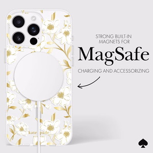 Kate Spade New York Protective Gems MagSafe - Case for iPhone 16 Pro Max (Sunshine Floral)