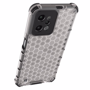 Honeycomb case бронированная крышка с гелевой рамкой Realme C31 прозрачный