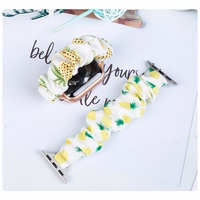 Kangast rihm Apple Watch 38 / 40 / 41 mm rihmaga käevõru kummist rihm - kiivi