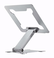 Gembird NBS-D1-03 laptop stand hõbedane 39.6 cm (15.6")