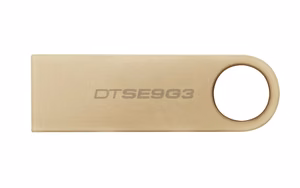 Kingston Technology DataTraveler 64GB 220MB/s metall-USB 3.2 Gen 1 SE9 G3