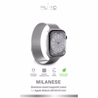 Puro Milanese Stainless Steel Apple Watch Band 38/40/41mm - Hõbedane
