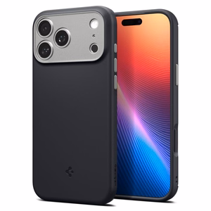 Spigen Nano Pop Mag Чехол совместимый с MagSafe для iPhone 17 Pro Black Sesame