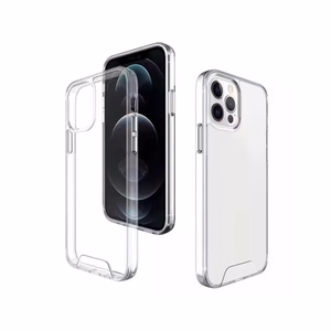 Hübriid Crystal juhul iPhone 16 Pro Max 6,9" läbipaistev suur auk