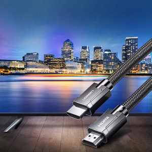 Ugreen HDMI 2.1 kaabel 8K 60 Hz / 4K 120 Hz 3D 48 Gbps HDR VRR QMS ALLM eARC QFT 2 m hall (HD135 70321)