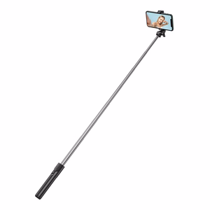 Selfipulk WHS1Y teleskoopstatiiv 1m telefonihoidikuga - must