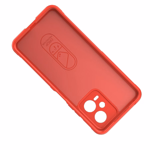 Magic Shield Ümbris jaoks Xiaomi Redmi Note 12 5G / Poco X5 5G Flexible Armor Cover punane