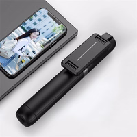 Selfie Stick MINI - with detachable bluetooth remote control and tripod - P50 Valge