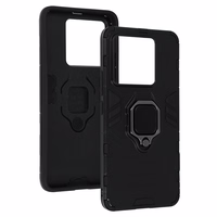 Ring Armor Ümbris jaoks Xiaomi 14T Must