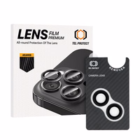 Tempered glass Tel Protect 3D Lens Aramid Series on camera jaoks Iphone 14/14 Plus/16e (lens 2 pieces)
