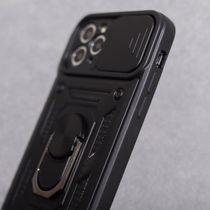 TFO Defender Slide põrutuskindel liugkaamerakaitsega ümbris Honor Magic8 Lite telefonile – must