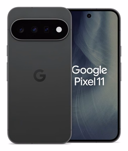 Google Pixel 11 16 cm (6,3") nutitelefon, Dual SIM, Android 17, 5G, USB Type-C, 12 GB / 256 GB, 4985 mAh, must