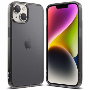 Ringke Fusion Matte ümbris iPhone 14 Plus kate geelraamiga hall