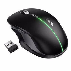 Wireless mouse Hoco GM40 RGB black
