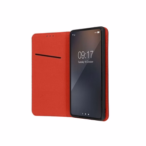 Чехол-флип для Xiaomi Redmi NOTE 15 PRO PLUS 5G Smart PRO Book кожаный бордовый