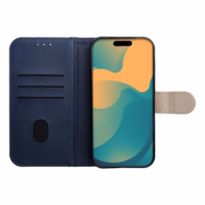 Flip case for Xiaomi Redmi NOTE 15 PRO 4G Split Book navy and cream