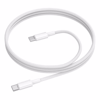 USB kaabel Borofone BX117 60W USB-C to USB-C 1.0m valge
