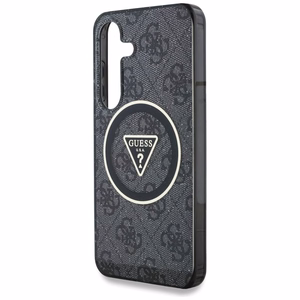GUESS ümbris jaoks SAMSUNG S25 Plus GUHMS25MHG4PRTGK (Magnetic IML Metal Glitter 4G Circle Triangle) must