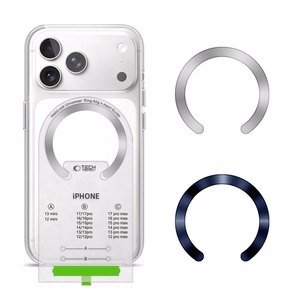 Tech-Protect MMP-210 MagSafe 2-pack magnetrõngas - hõbedane / mereväe sinine