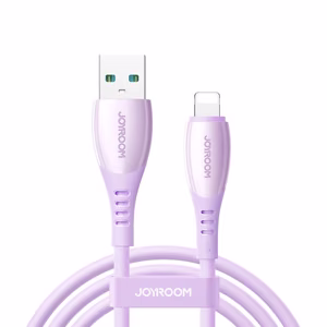 Joyroom S-A59 Vibrant Series 3A USB-A - Lightning kaabel 1.2m - lilla