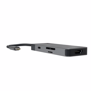 Green Cell USB-C jagaja GC Connect 7-in-1 (3x USB 3.1, HDMI 4K 60Hz, USB-C PD 85W, MicroSD/SD)