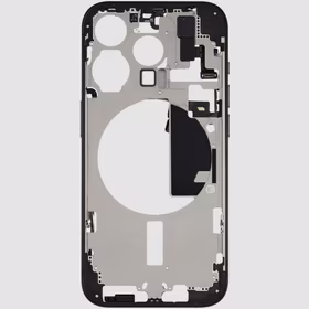 Keskkonstruktsioon ühilduv iPhone 15 Pro / Must titaan / OEM