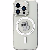 Karl Lagerfeld IML Choupette MagSafe ümbris jaoks iPhone 14 Pro Max - läbipaistev
