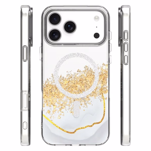 Чехол Epoxy Mag для iPhone 17 Pro 6,3'' белый