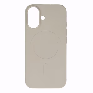 Liquid Silicone Ümbris with MagSafe jaoks Samsung Galaxy S25 Edge - Beige