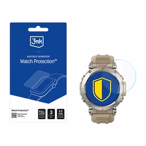 Hübriidklaas 3mk nutikella ekraani jaoks Watch Protection FlexibleGlass for Amazfit T-Rex Ultra