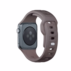 3mk silikoonrihm Apple Watchile, 38/40/41/42 mm, Taupe, väike suurus