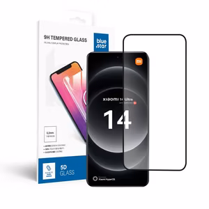 Karastatud klaas to Xiaomi 14 ULTRA sinine Star 5D must