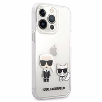 Karl Lagerfeld Karl & Choupette Ümbris jaoks iPhone 13 Pro Max 6.7" - läbipaistev