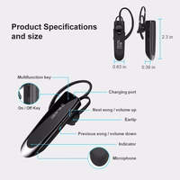 Blavec Bluetooth Headset Travel PL55 Multipoint (BHPL55-B) must