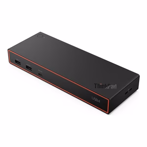 Lenovo ThinkPad USB4 Dock 5000 - EU DisplayPorts quantity 2 HDMI ports quantity 1 135 W