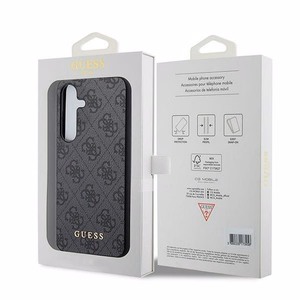 GUESS ümbris jaoks SAMSUNG A35 GUOHCSA35G4GFGR (PU 4G Classic Metal Logo) must