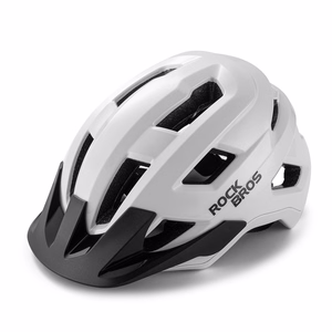 Rockbros LK-67 eemaldatava visiiriga noorte jalgrattakiiver, 54–58 cm – valge