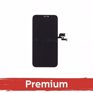 LCD ekraan ühilduv iPhone X must (Hard OLED / Premium)