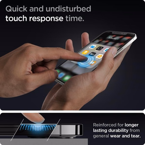 Spigen Glas.tR EZ Fit karastatud klaas iPhone 12 / iPhone 12 Pro jaoks - 2 tk.