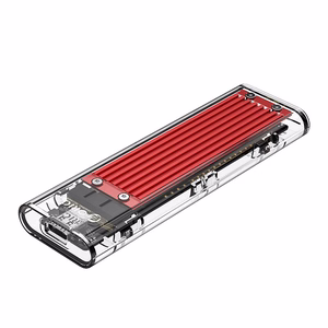 Orico TCM2-C3 M.2 NVME to USB-C 10Gb/s Disk Drive - Punane