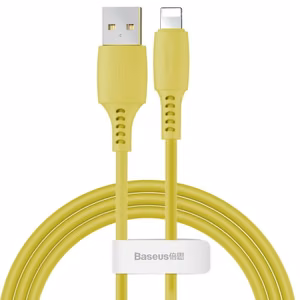 USB kaabel Baseus Colorful kollane Lightning 120cm