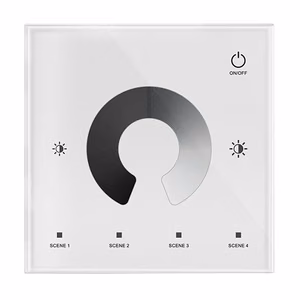 Puuteekraaniga dimmer T1, 12-48VDC, 2 kanalit