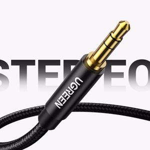 Ugreen AV112 AUX helikaabel sirge minijack 3.5mm 1m - sinine