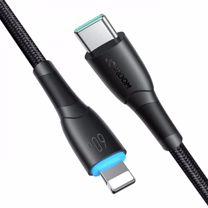 Joyroom Starry Series SA32-CC3 кабель USB-C USB-C 60W 1м - чёрный