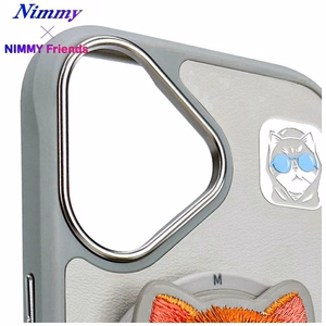 Nimmy Glasses Cool Cat MagSafe Ümbris jaoks iPhone 16 - Hall